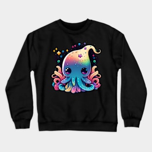 Colorful Squid Crewneck Sweatshirt